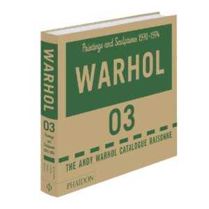 Andy Warhol Werkverzeichnis Catalogue Raisonn Volume 3