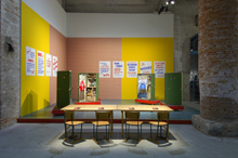 Christine Hill - Volksboutique Official Template Ausstellung Berlin