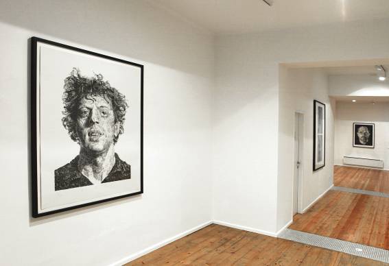 Chuck Close : Actual and Invented Realities FEATURED PRINTS Ausstellung Villach