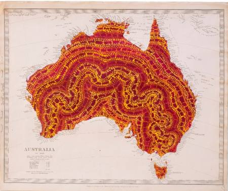 REVISIONS  made by the Warlpiri of Central Australia and Patrick Waterhouse Ausstellung Koeln