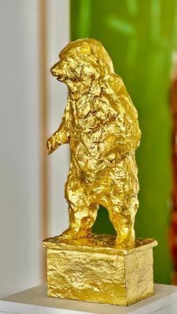 Markus Lpertz - Der Br - Gold | FRANK FLUEGEL GALERIE Ausstellung Nuernberg