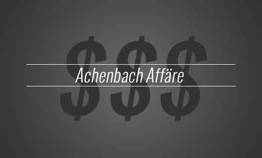 Urteil im Achenbach-Prozess - 19,3 Millionen Euro Schadenersatz